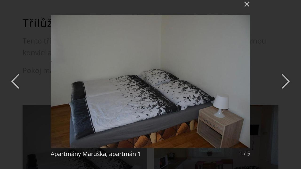Apartmany Maruska Рокицани Экстерьер фото